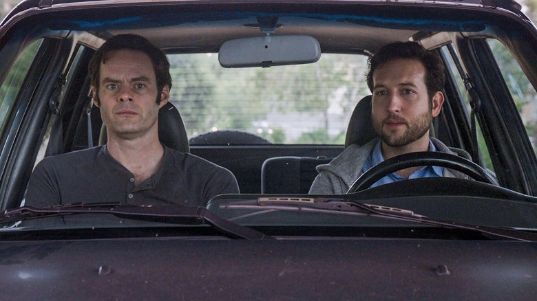 Barry and Chris in car