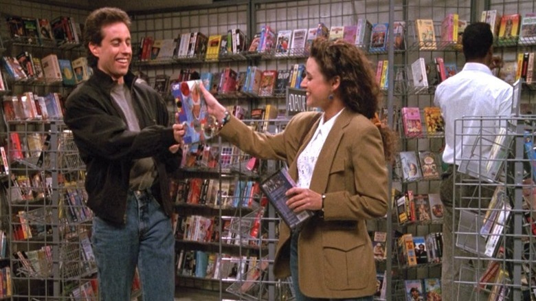 Jerry Seinfeld and Julia Louis-Dreyfuss