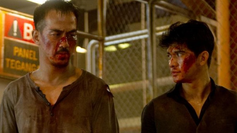 Joe Taslim and Iko Uwais 