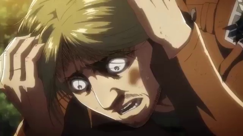 Attack on Titan Mike in shock