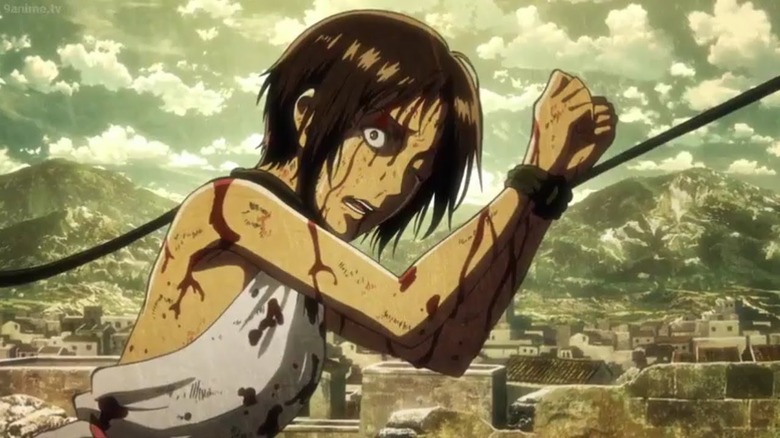 Attack on Titan Ymir taken prisoner