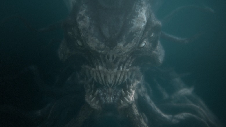 Underwater Cthulhu bares his teeth