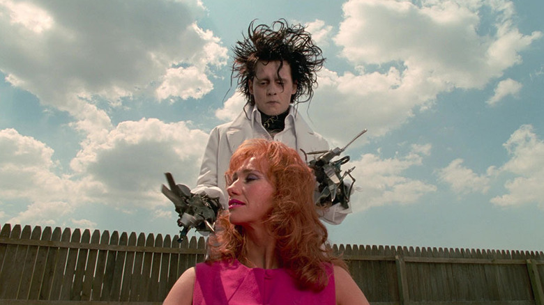 edward scissorhands cutting hair