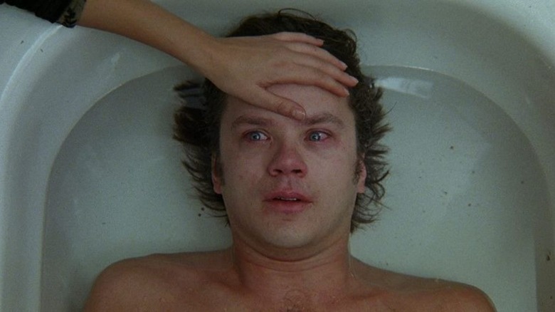 Tim Robbins Jacobs ladder in bathtub