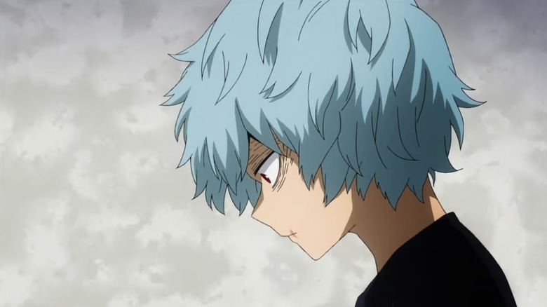 A young Tomura Shigaraki looks downcast in My Hero Academia