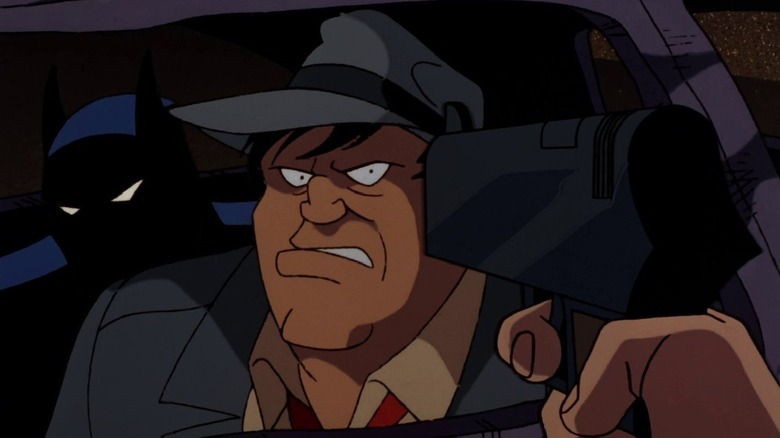 Batman Harvey Bullock Gun Car