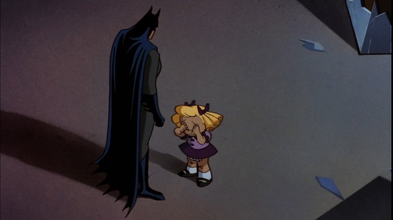 Batman Baby Doll crying shadows