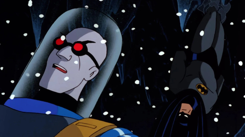 Mr. Freeze Batman Upside Down