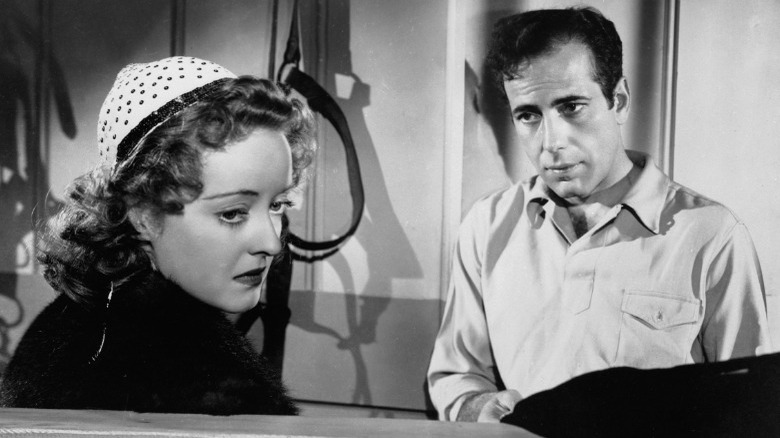Bette Davis and Humphrey Bogart