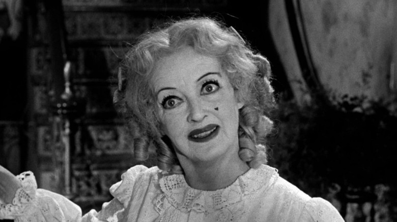 Bette Davis creepy smile