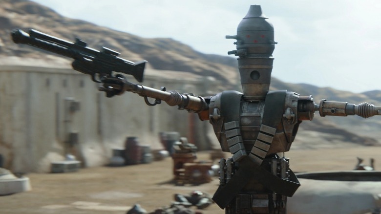 IG-11 with rifle, "The Mandalorian"