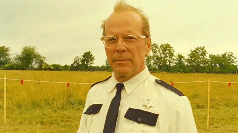 Bruce Willis in glasses