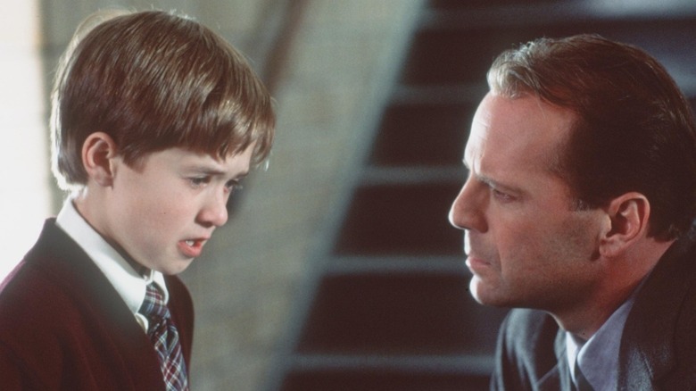 Bruce Willis and Haley Joel Osment