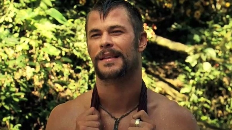 Chris Hemsworth in "A Perfect Getaway"