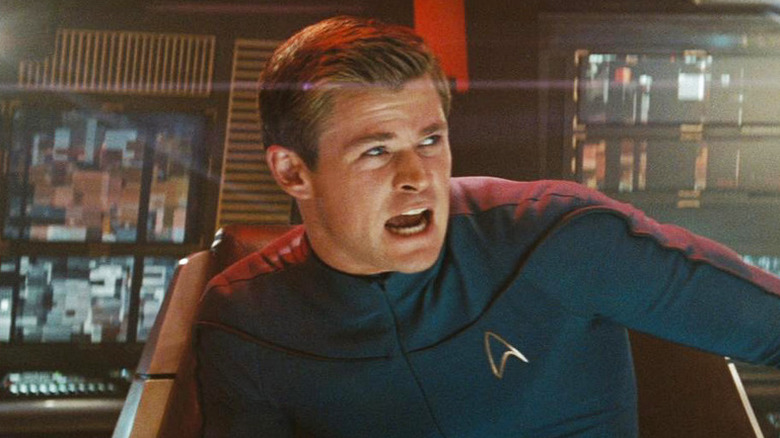 Chris Hemsworth in "Star Trek"