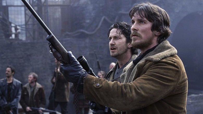 Christian Bale and Gerald Butler