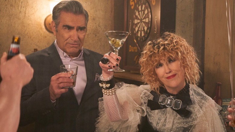 Catharine O'Hara and Eugene Levy