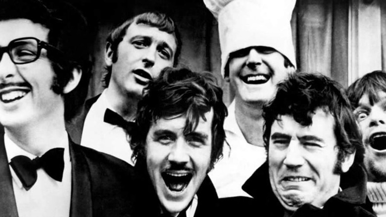 The cast of Monty Python