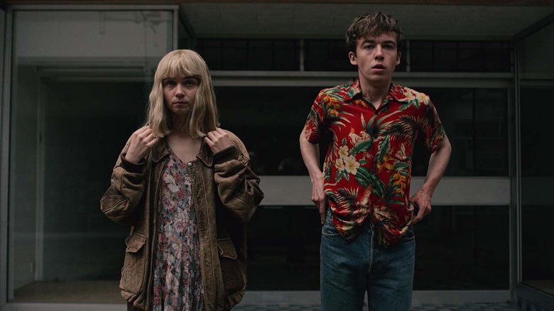 Alex Lawther and Jessica Barden in "The End of the F***ing World"