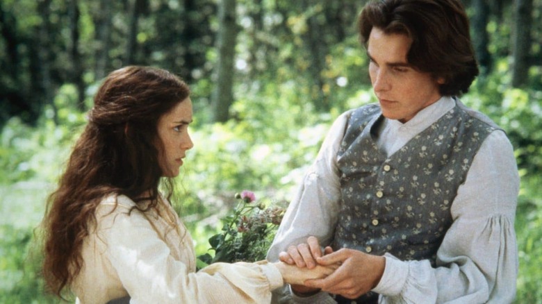 Winona Ryder and Christian Bale in "Little Women" (1994)