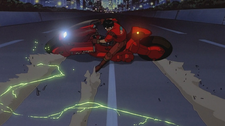 The bike slide in Akira