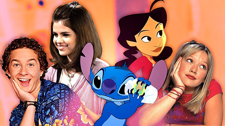 Louis Stevens, Alex Russo, Stitch, Penny Proud, and Lizzie McGuire