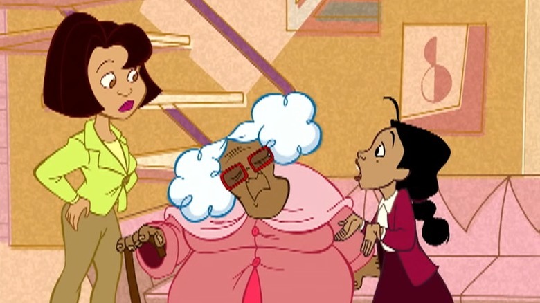 Trudy, Suga Mama, and Penny Proud in The Proud Family