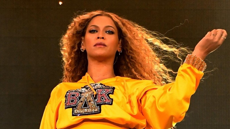 Beyonce performs at Coachella in Homecoming