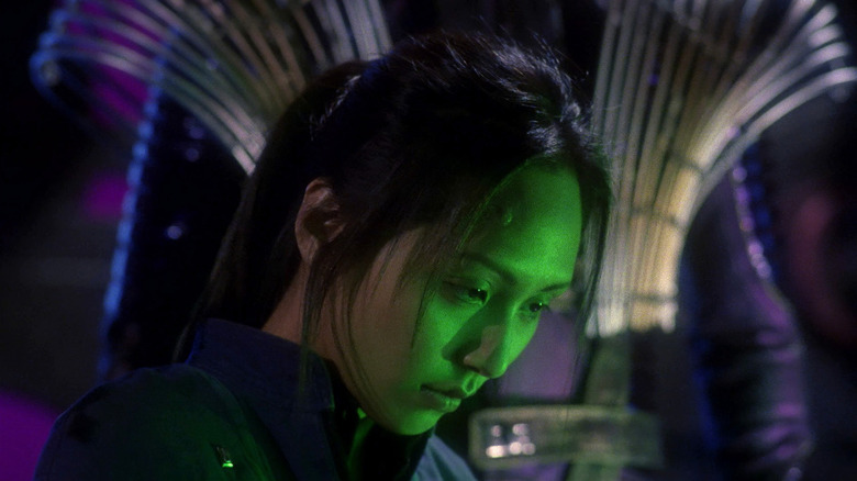 Sato (Linda Park) infiltrates a Xindi ship in Star Trek: Enterprise