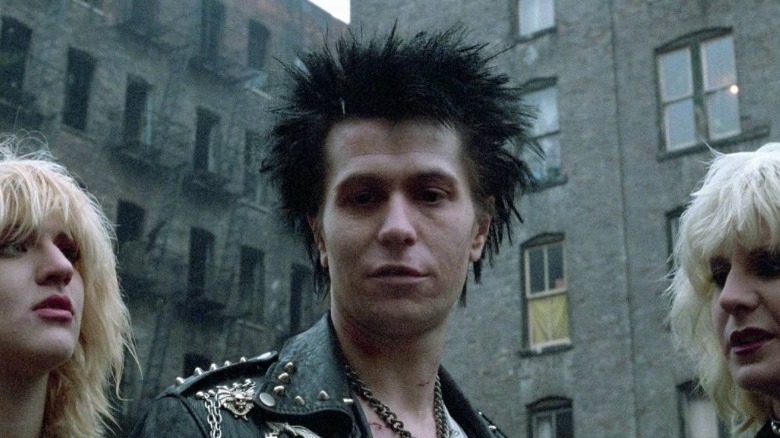 Sid Vicious gazing into camera