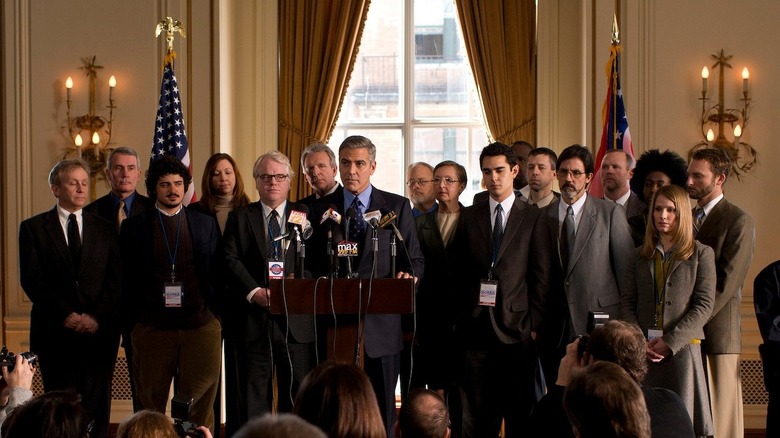 George Clooney press confrence