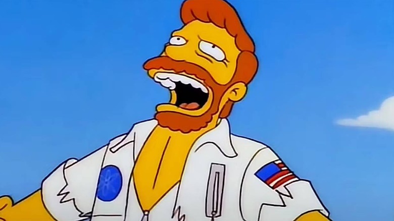 Troy McClure singing on The Simpsons