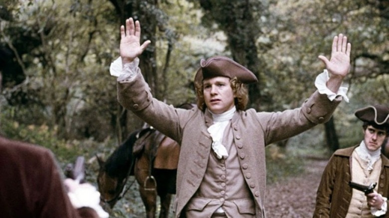 Barry Lyndon raises hands