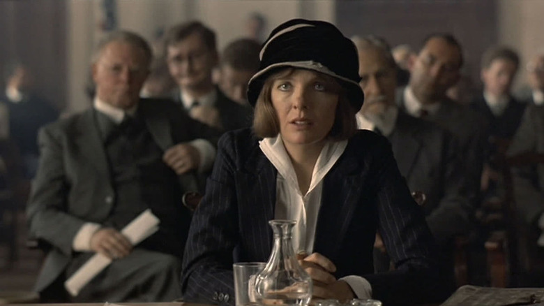 Diane Keaton testifying