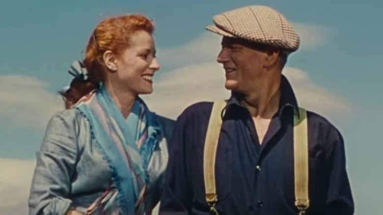 John Wayne and Maureen O'Hara