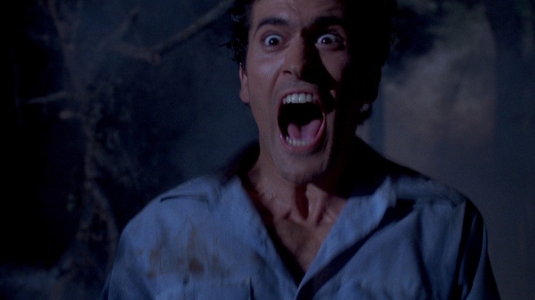 Bruce Campbell as Ash in Evil Dead II