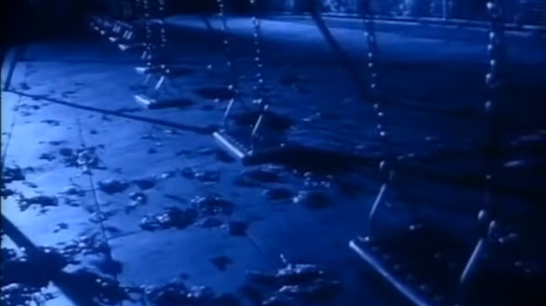 The corpse in the high school swimming pool in Are You Afraid of the Dark?