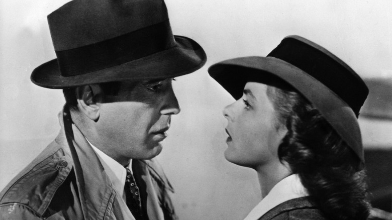 Humphrey Bogart and Ingrid Bergman