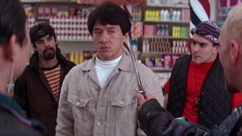 Jackie Chan mugged in bodega