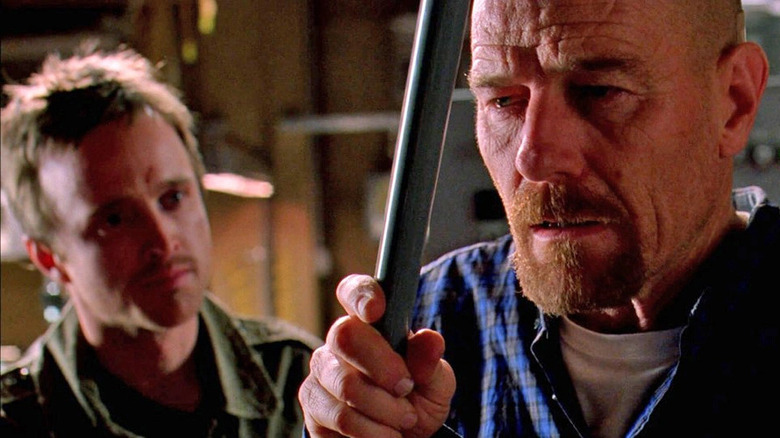 Jesse and Walter in Breaking Bad