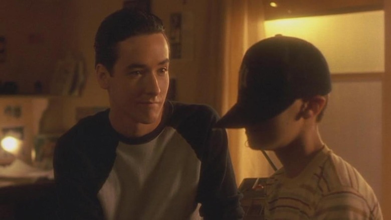 Cusack and Wil Wheaton in baseball hat