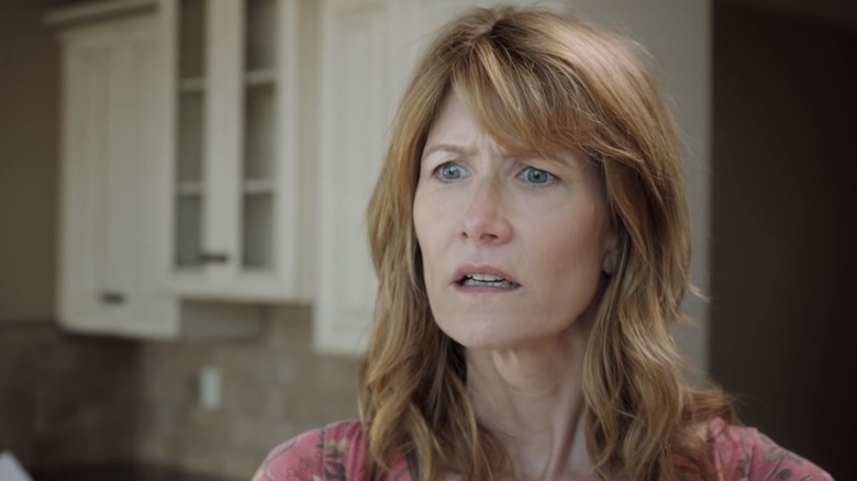 Laura Dern glaring