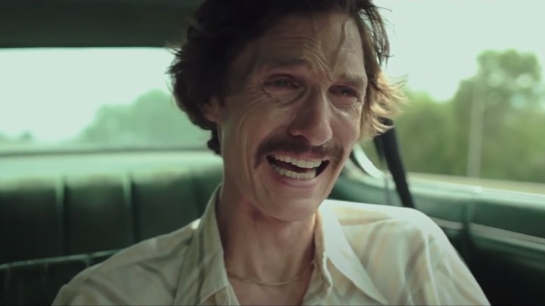 Matthew McConaughey crying backseat