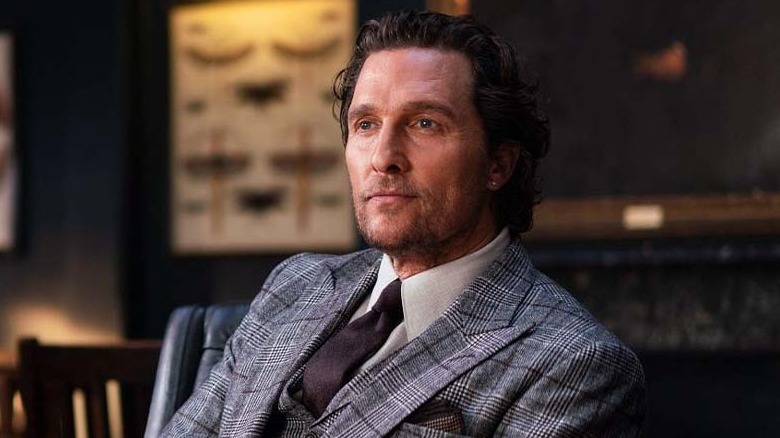 Matthew McConaughey looking amused