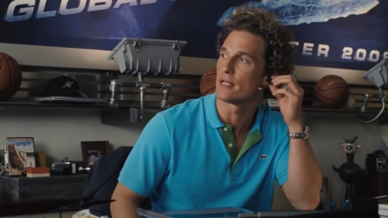 Matthew McConaughey on phone