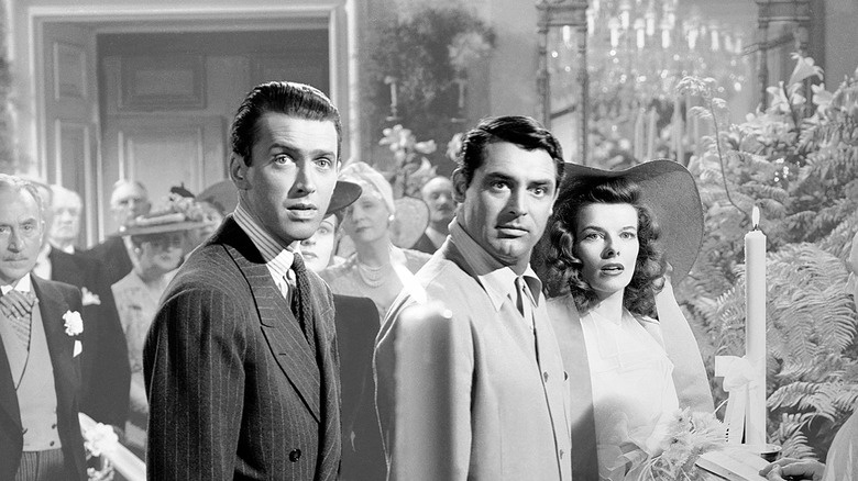 James Stewart, Cary Grant, Katherine Hepburn shocked