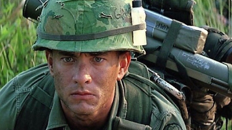 Forrest Gump in soldier uniform