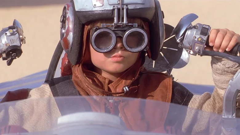 Jake Lloyd as Anakin Skywalker in The Phantom Menace.