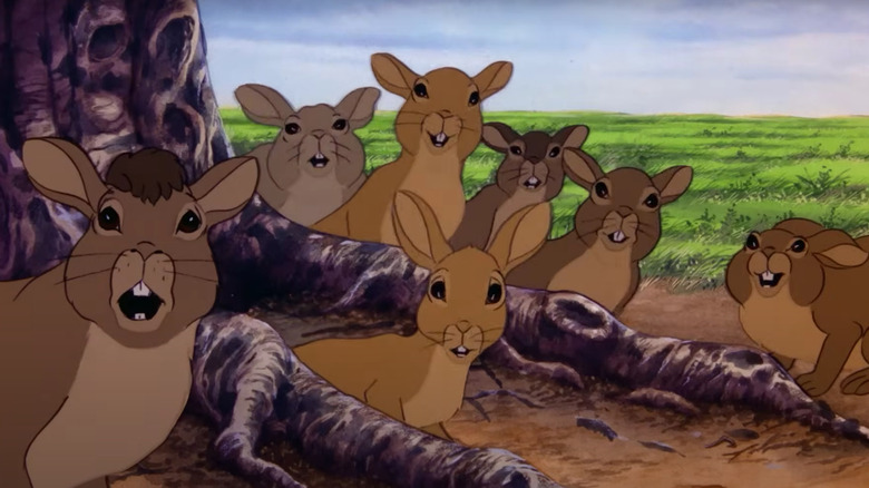 The rabbits of Watership Down.