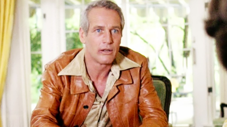 Paul Newman leather jacket Slap Shot